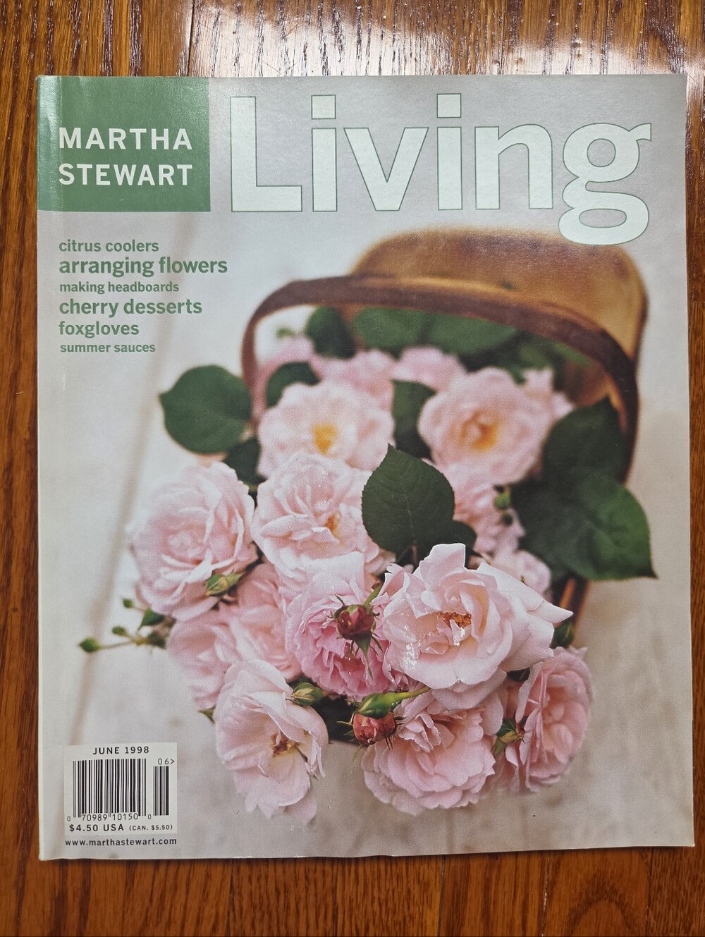 Martha Stewart Living Magazine, June 1998.